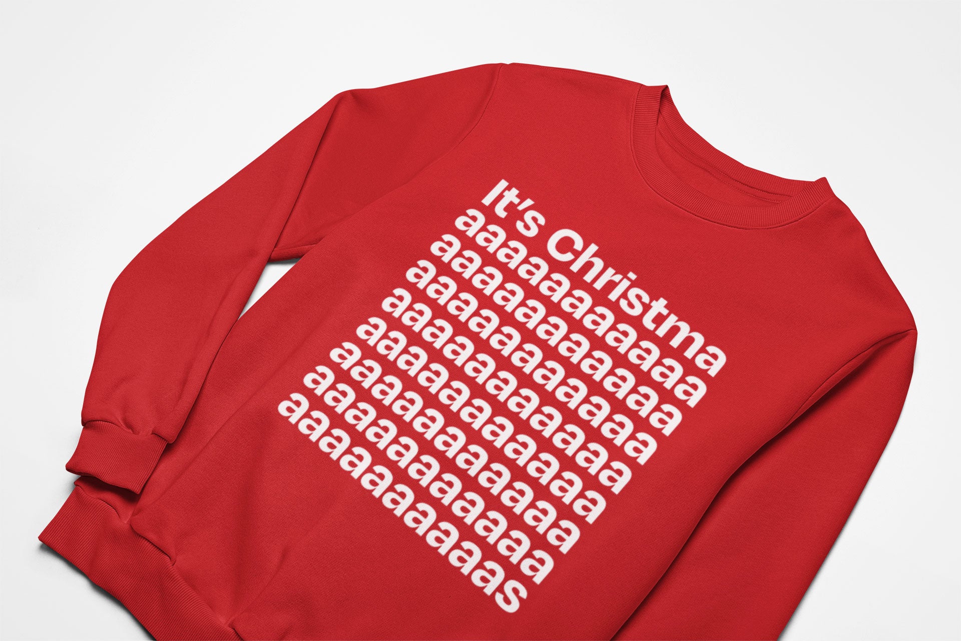 I got ho's in different area codes christmas jumper in red