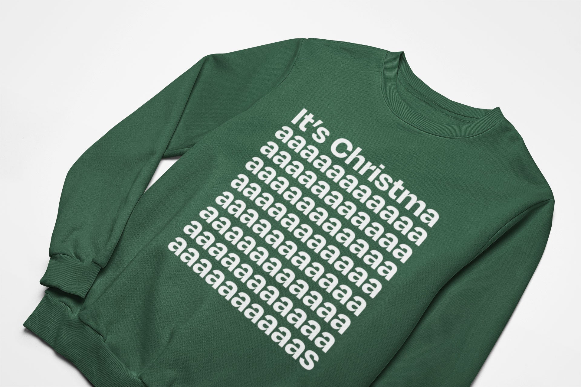 I got ho's in different area codes christmas jumper in green