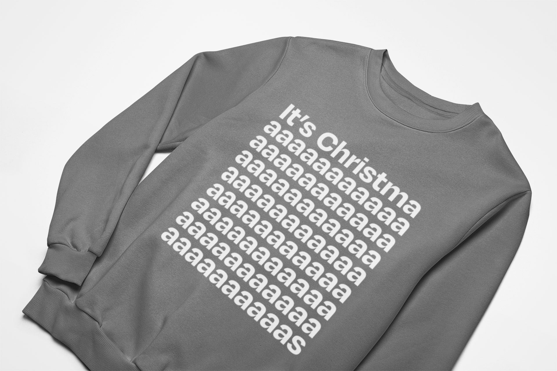 I got ho's in different area codes christmas jumper in charcoal