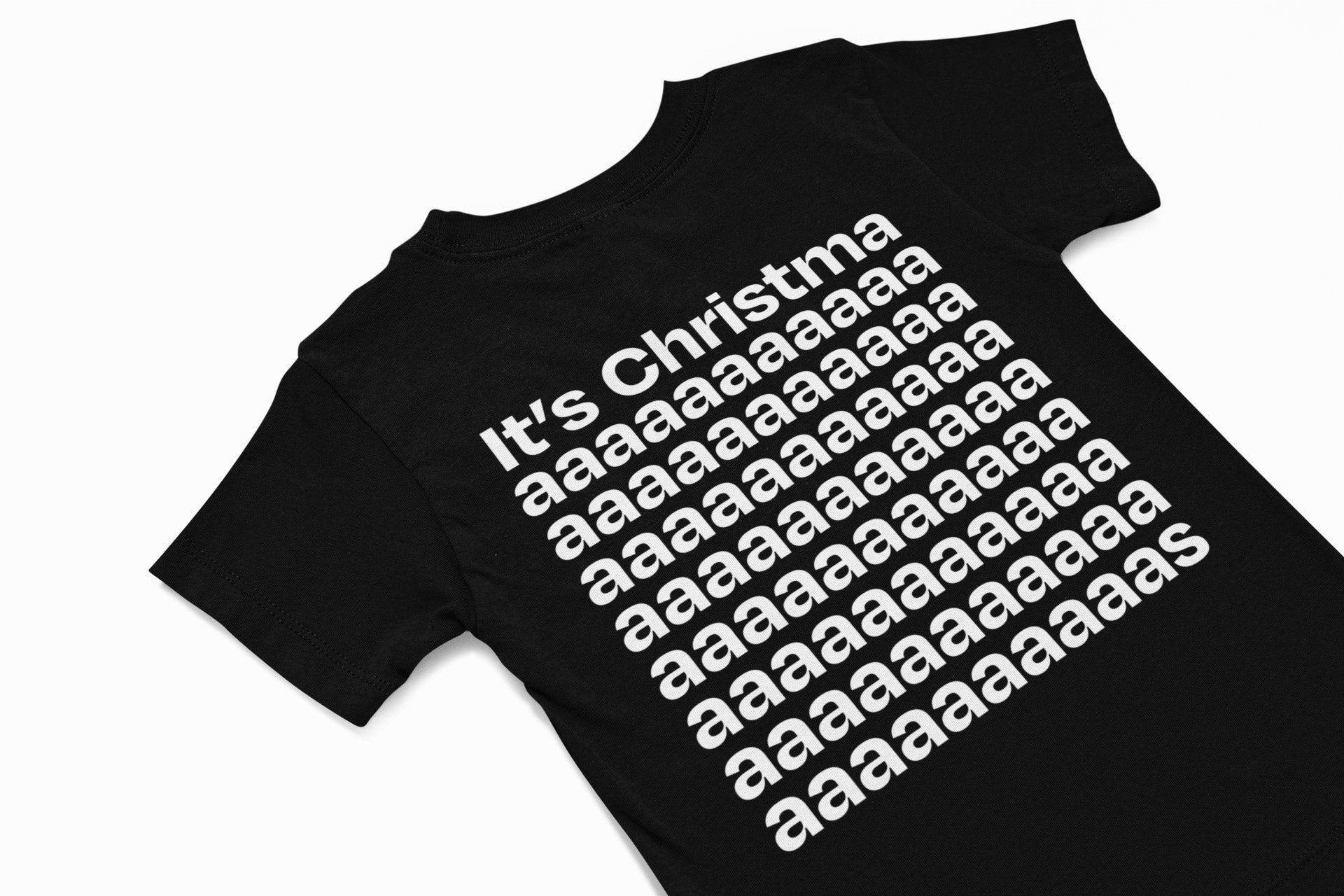 It's christmas christmas t-shirt in black