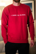 man in funny christmas jumper