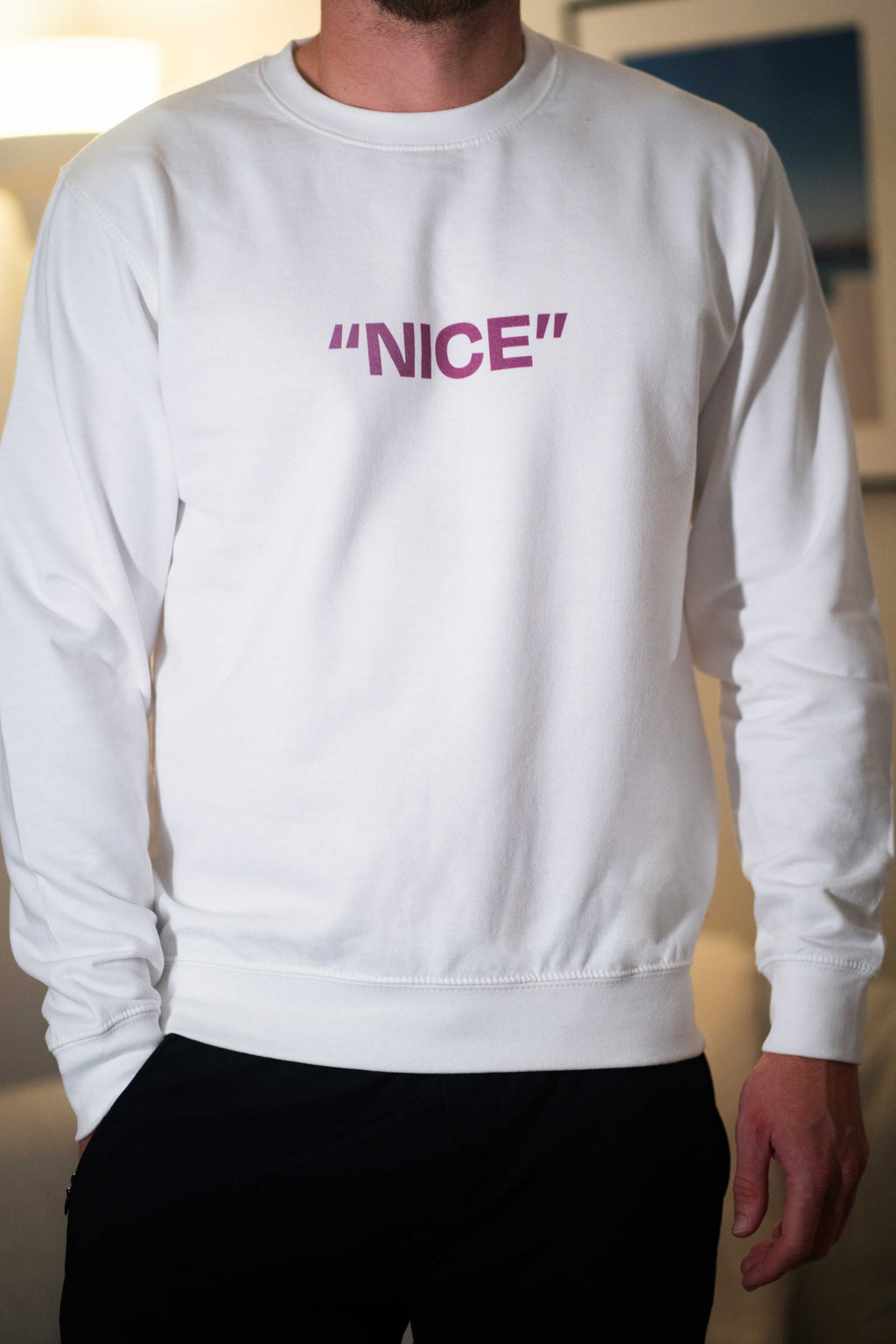 man in funny christmas jumper