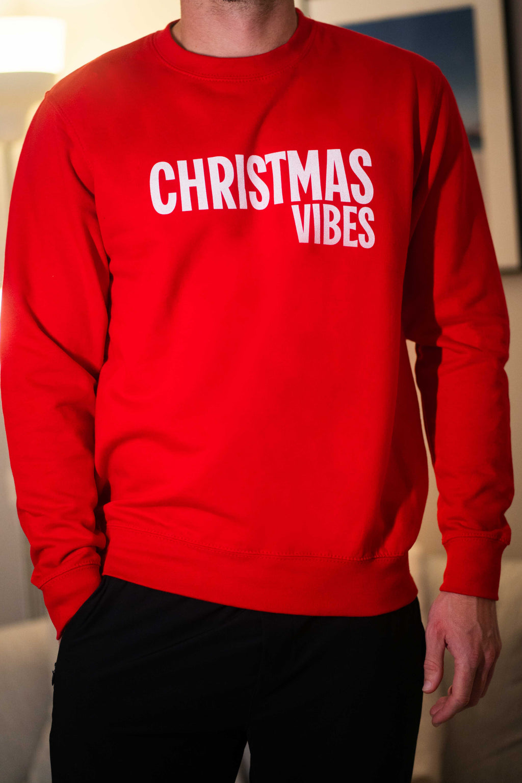 man in funny christmas jumper