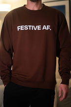 man in funny christmas jumper