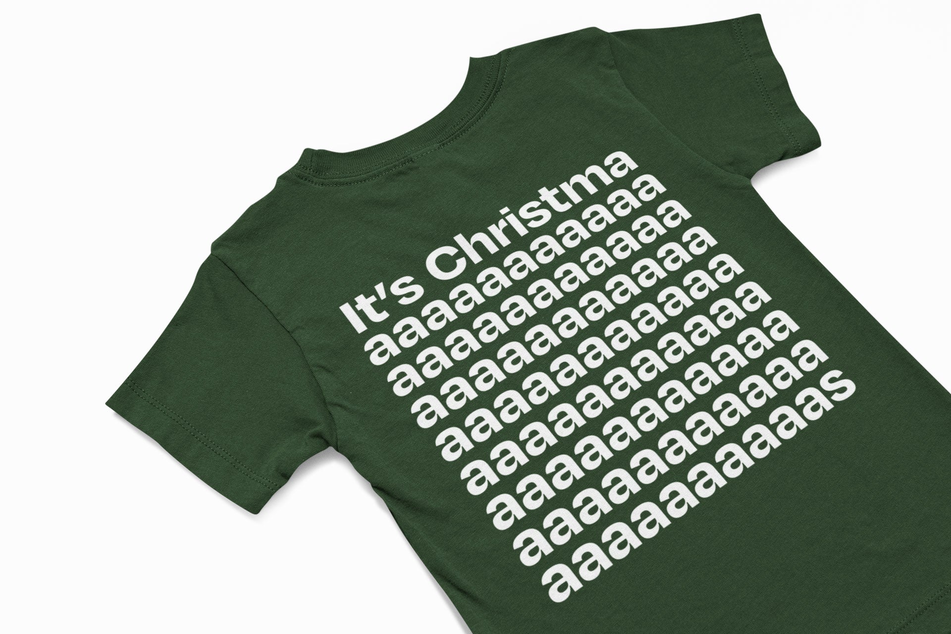 It's christmas christmas t-shirt in green