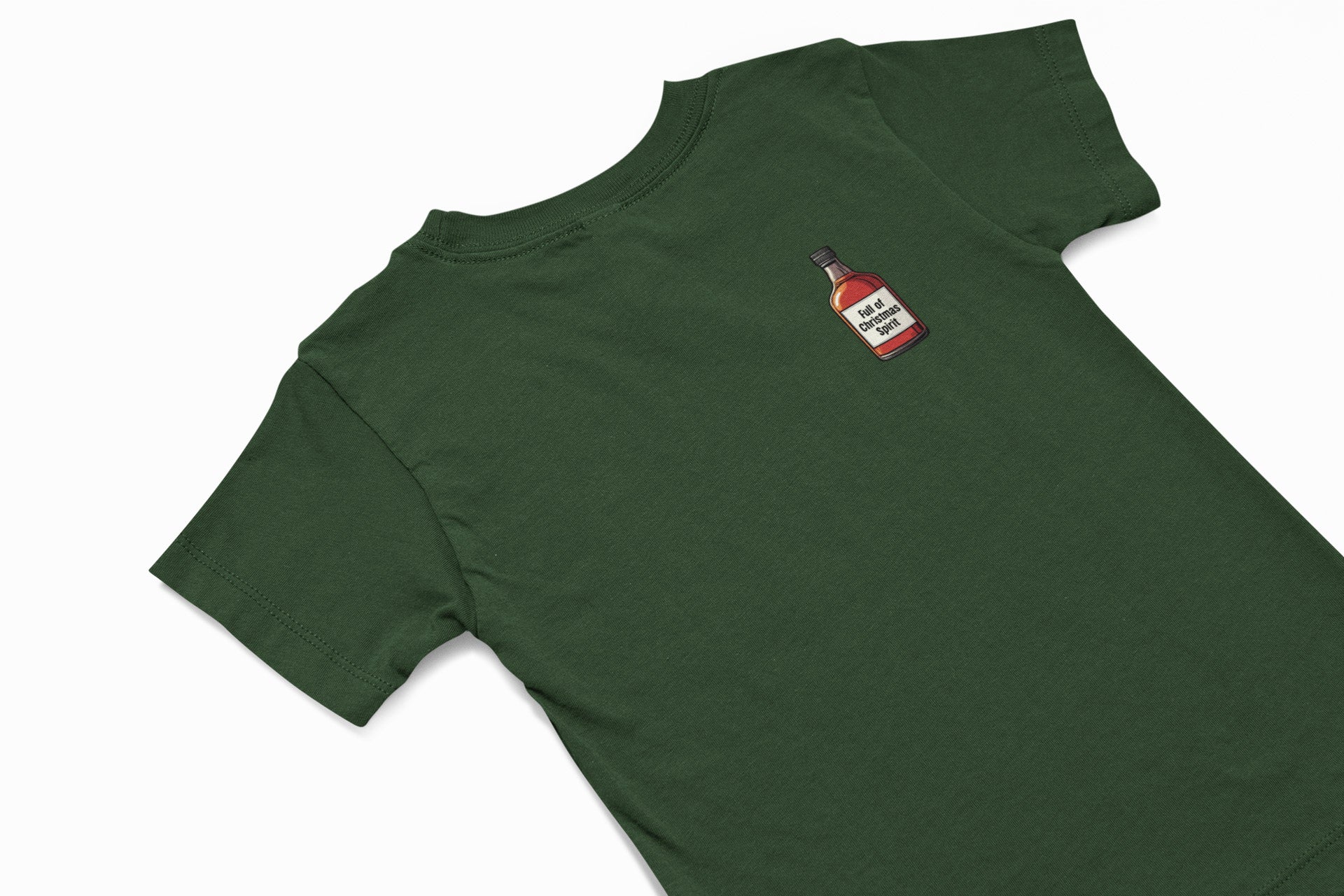 Full of christmas spirit christmas jumper in green