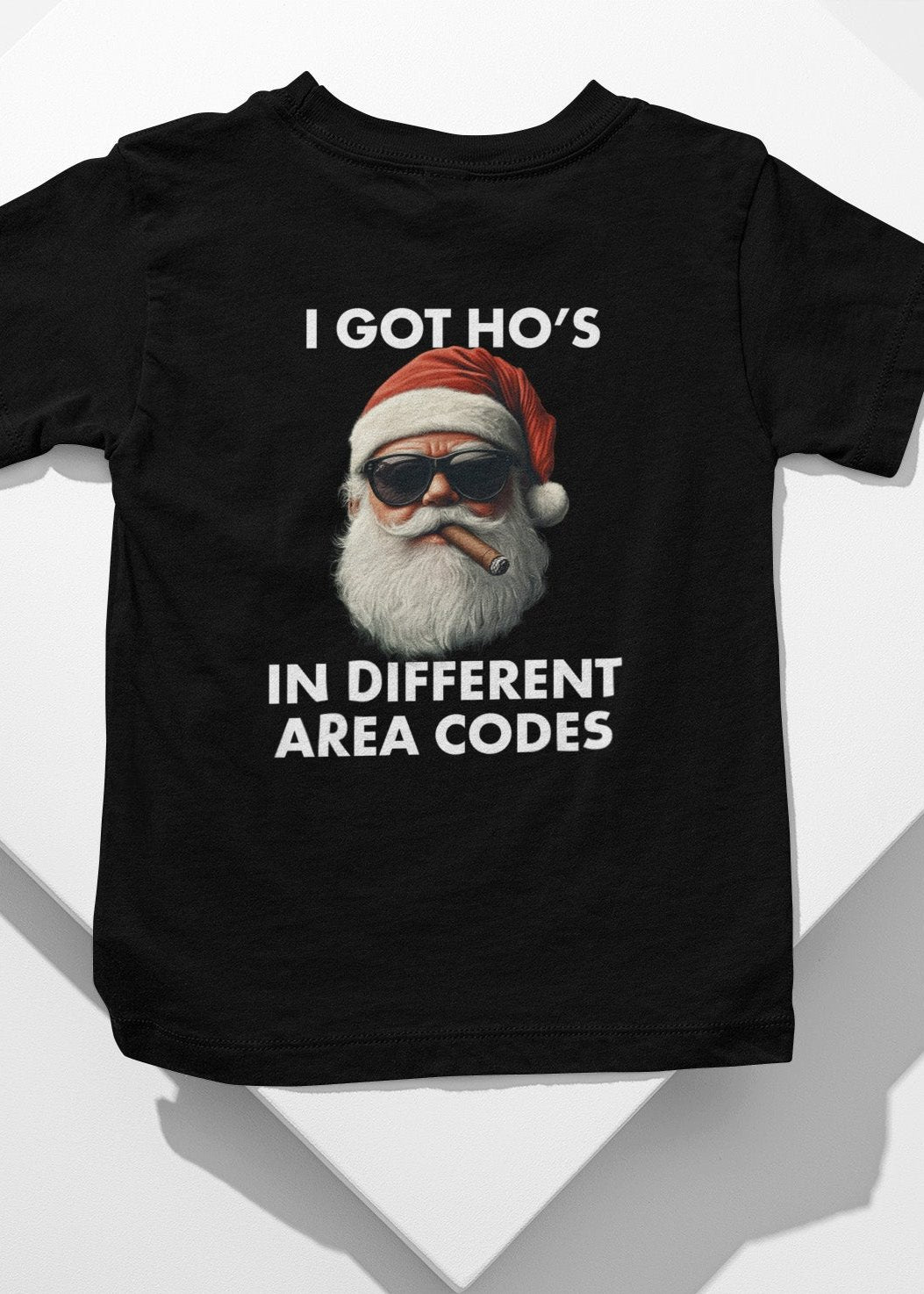 I got ho's christmas T-shirt in black