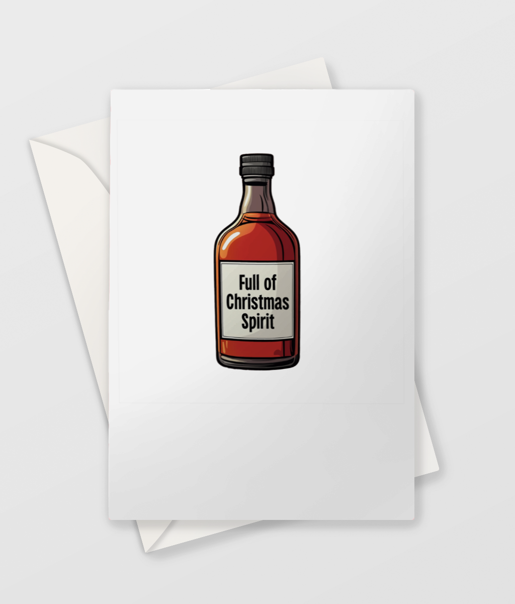 Full of Christmas Spirit | Christmas Card