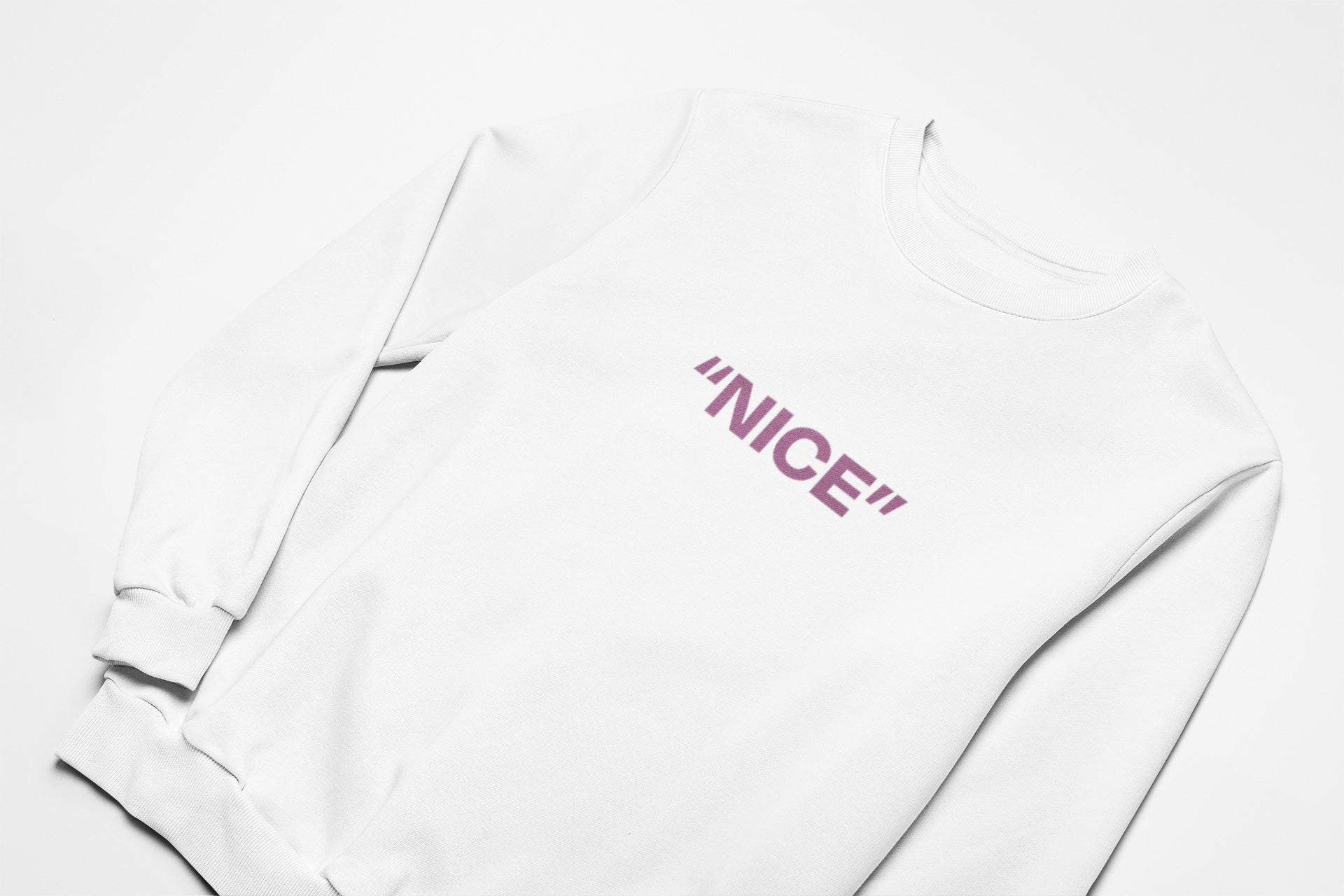 Nice christmas jumper in white