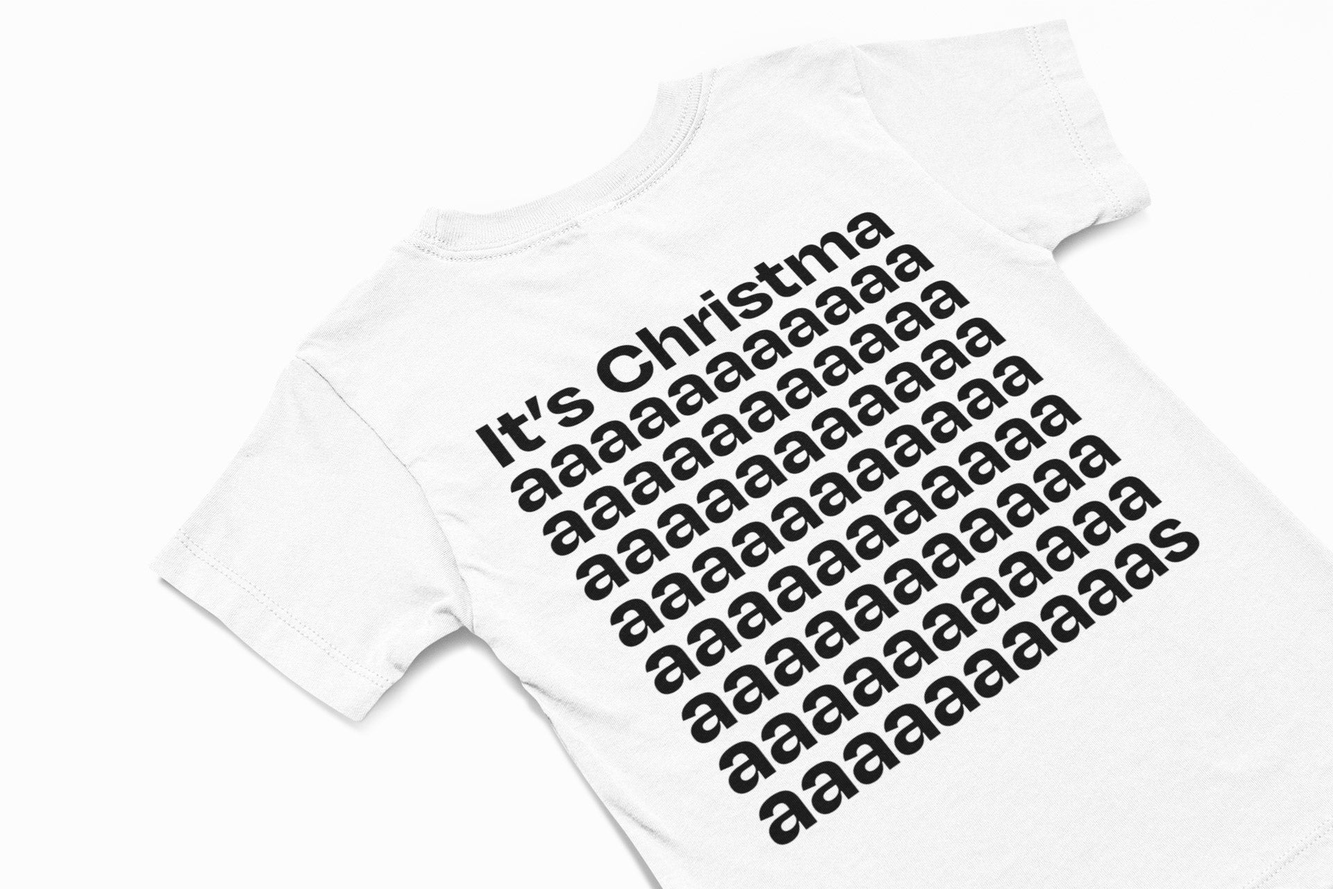 It's christmas christmas t-shirt in white
