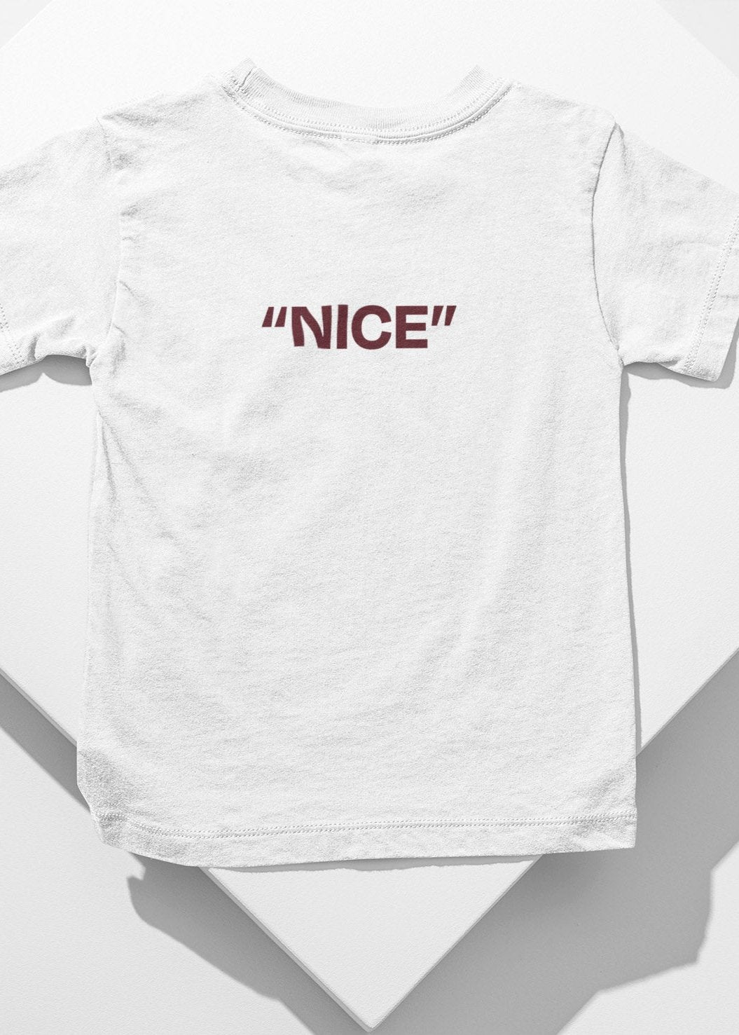 nice christmas t shirt in white