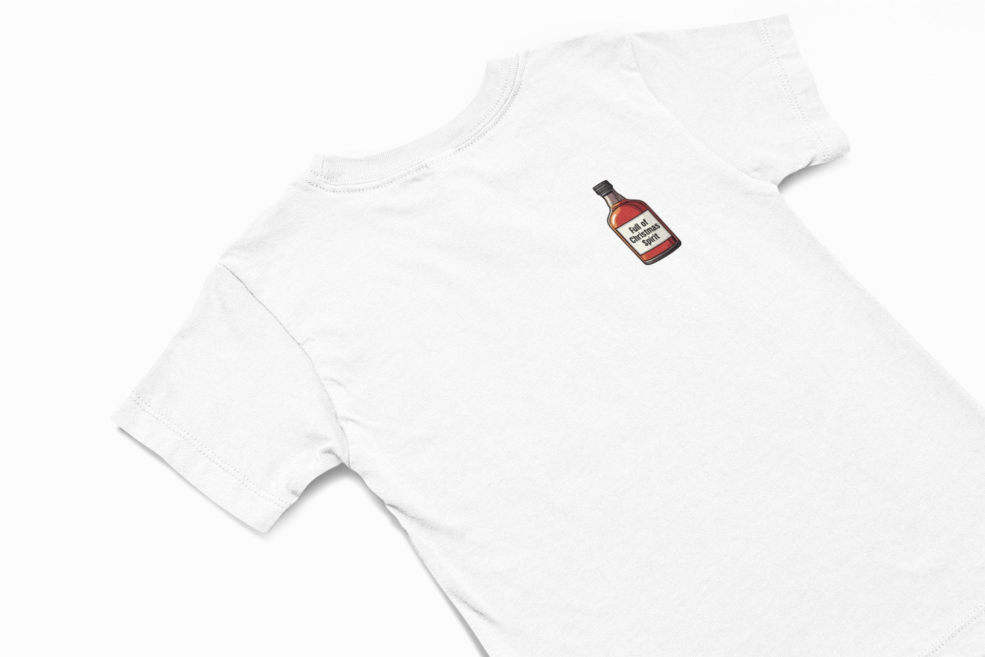 Full of christmas spirit christmas jumper in white